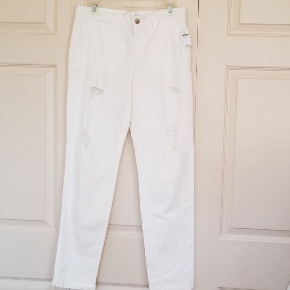 GAP White Khaki's NWT